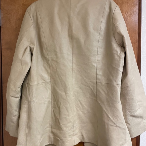 Tribeca Studio Tan Leather Jacket - Picture 2 of 3